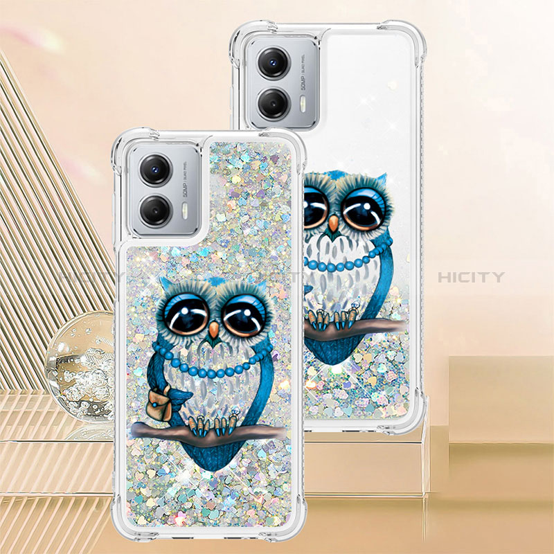 Coque Silicone Housse Etui Gel Bling-Bling YB1 pour Motorola Moto G 5G (2023) Mixte Plus