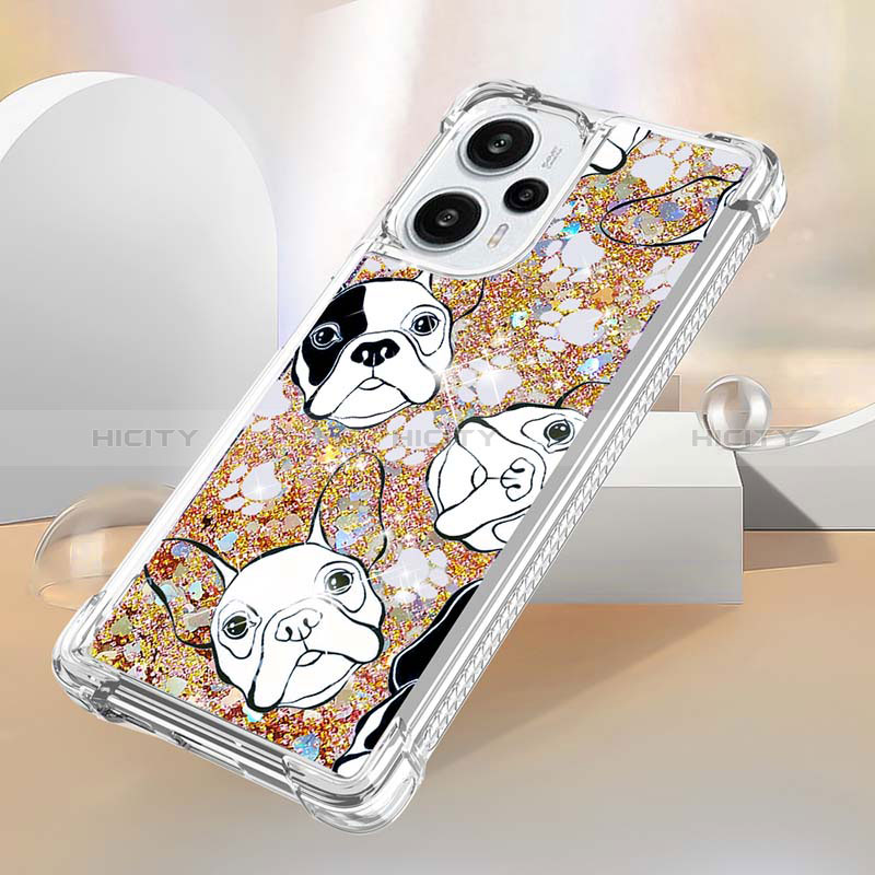 Coque Silicone Housse Etui Gel Bling-Bling YB1 pour Xiaomi Poco F5 5G Plus