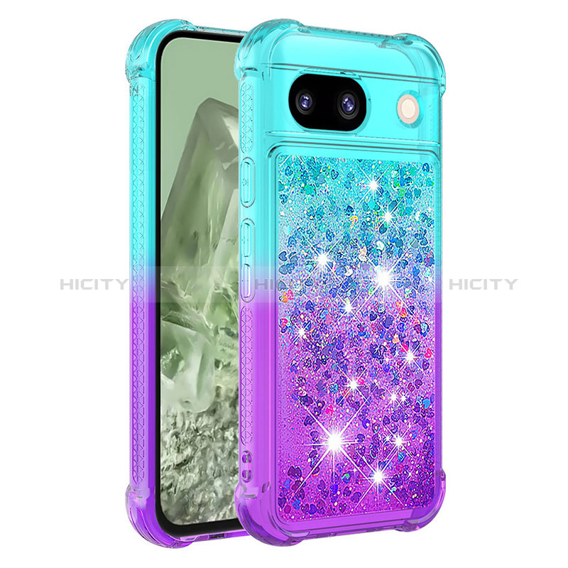 Coque Silicone Housse Etui Gel Bling-Bling YB2 pour Google Pixel 8a 5G Plus