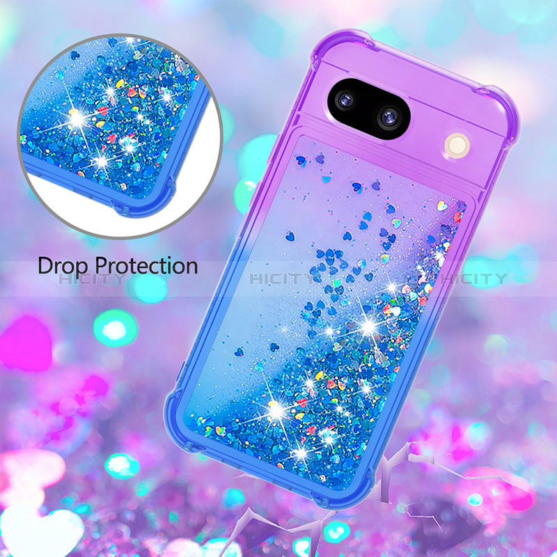 Coque Silicone Housse Etui Gel Bling-Bling YB2 pour Google Pixel 8a 5G Plus