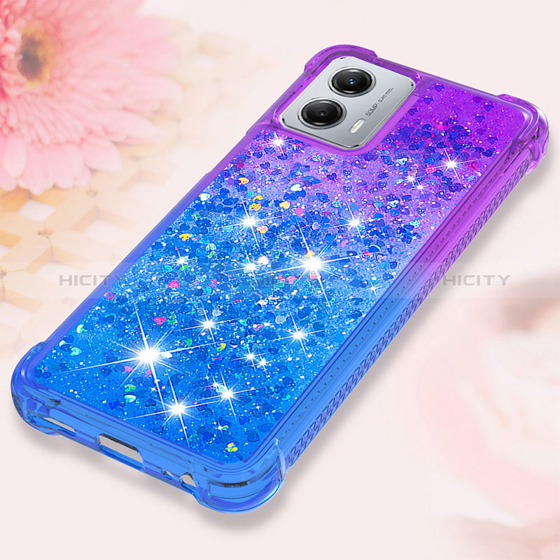 Coque Silicone Housse Etui Gel Bling-Bling YB2 pour Motorola Moto G 5G (2023) Plus