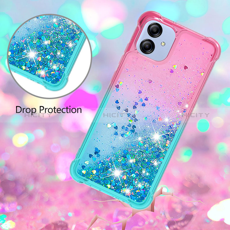 Coque Silicone Housse Etui Gel Bling-Bling YB2 pour Samsung Galaxy A04E Plus