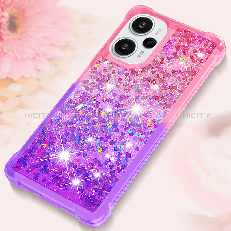 Coque Silicone Housse Etui Gel Bling-Bling YB2 pour Xiaomi Poco F5 5G Plus