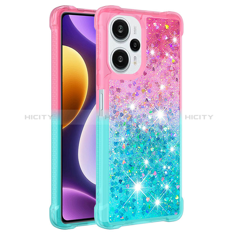 Coque Silicone Housse Etui Gel Bling-Bling YB2 pour Xiaomi Redmi Note 12 Turbo 5G Plus