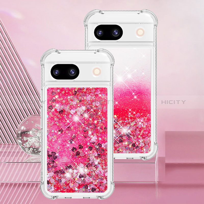 Coque Silicone Housse Etui Gel Bling-Bling YB3 pour Google Pixel 8a 5G Plus