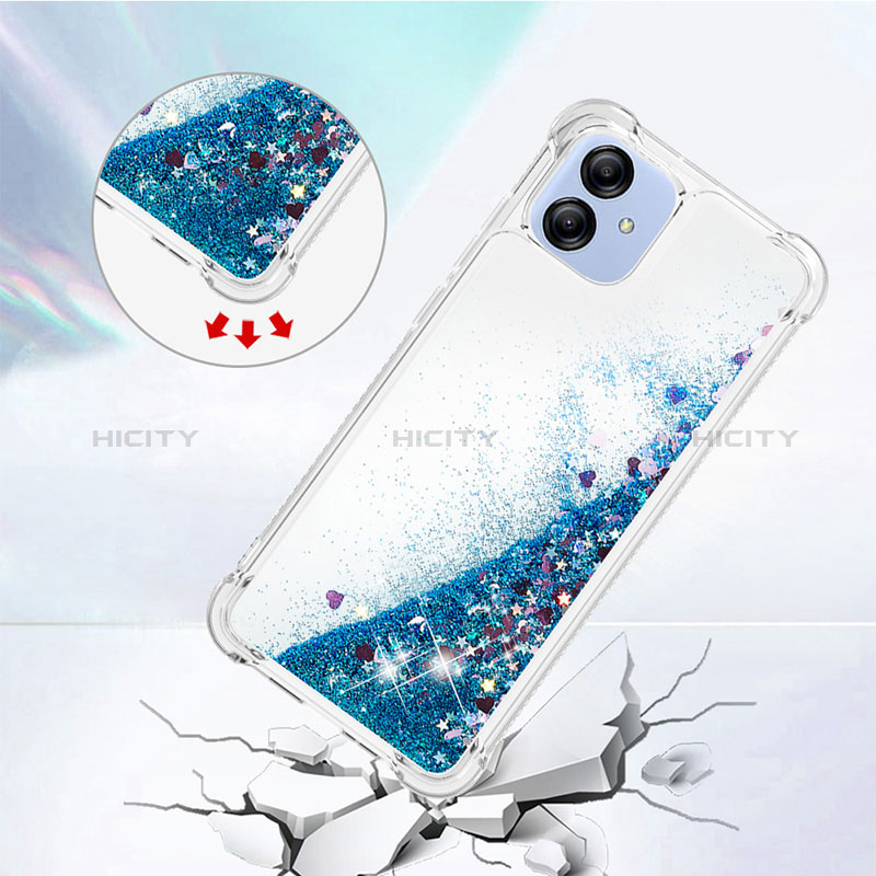 Coque Silicone Housse Etui Gel Bling-Bling YB3 pour Samsung Galaxy M04 Plus