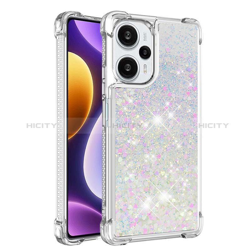 Coque Silicone Housse Etui Gel Bling-Bling YB3 pour Xiaomi Poco F5 5G Plus