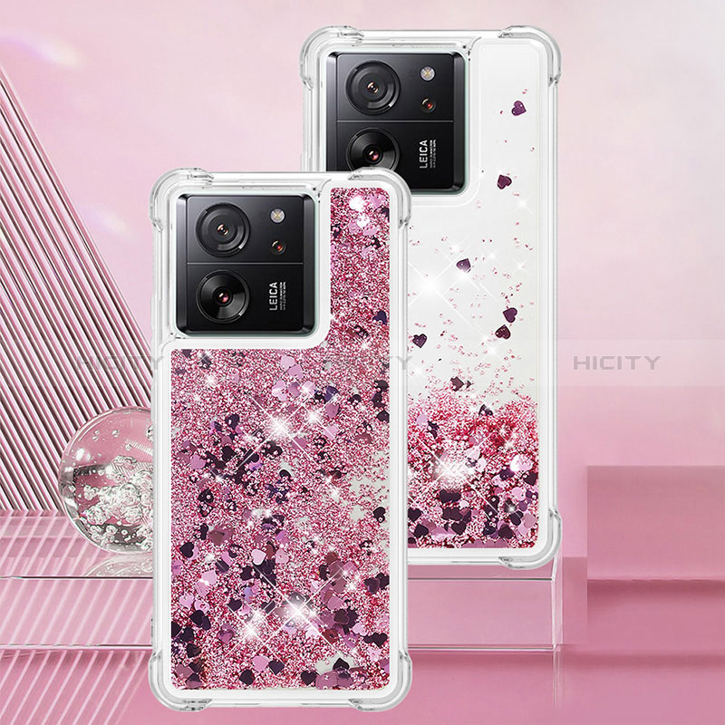 Coque Silicone Housse Etui Gel Bling-Bling YB3 pour Xiaomi Redmi K60 Ultra 5G Violet Clair Plus