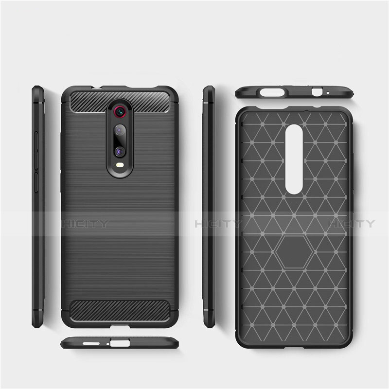 Coque Silicone Housse Etui Gel Line C01 pour Xiaomi Redmi K20 Plus