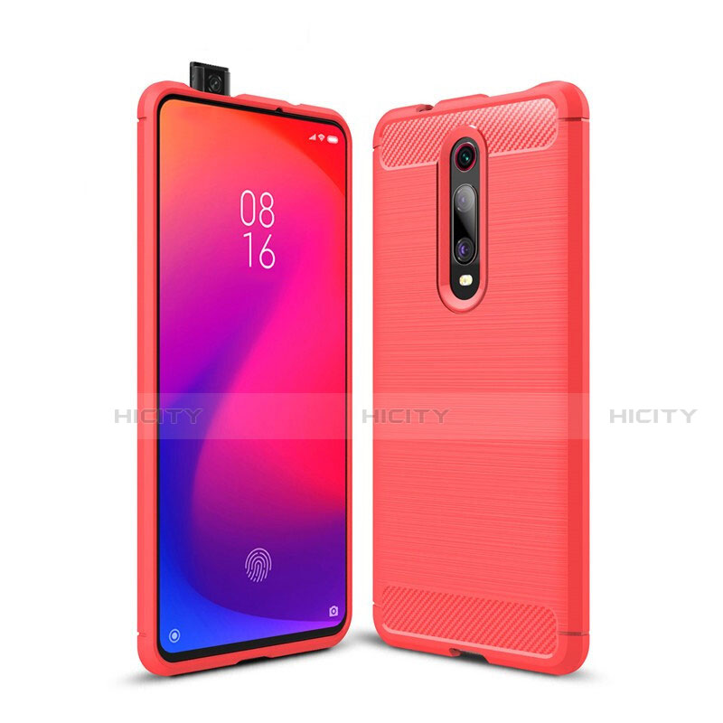 Coque Silicone Housse Etui Gel Line C01 pour Xiaomi Redmi K20 Pro Plus