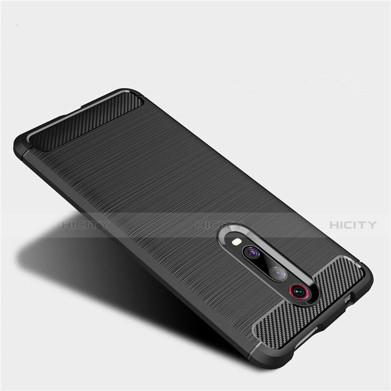 Coque Silicone Housse Etui Gel Line C01 pour Xiaomi Redmi K20 Pro Plus