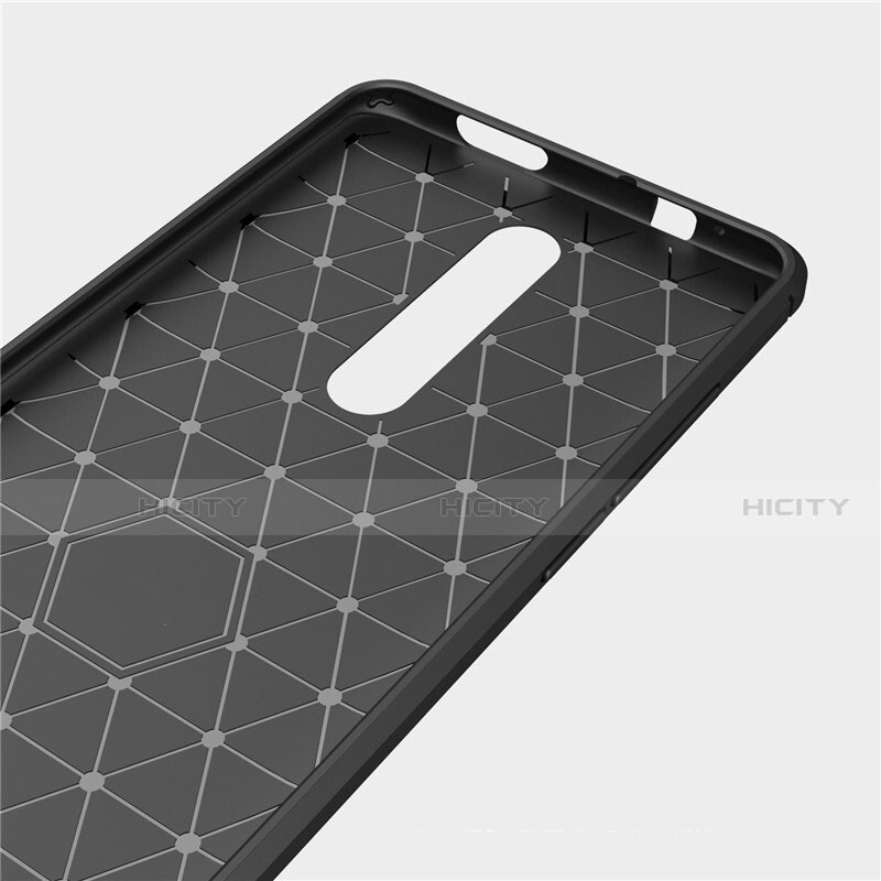 Coque Silicone Housse Etui Gel Line C01 pour Xiaomi Redmi K20 Pro Plus