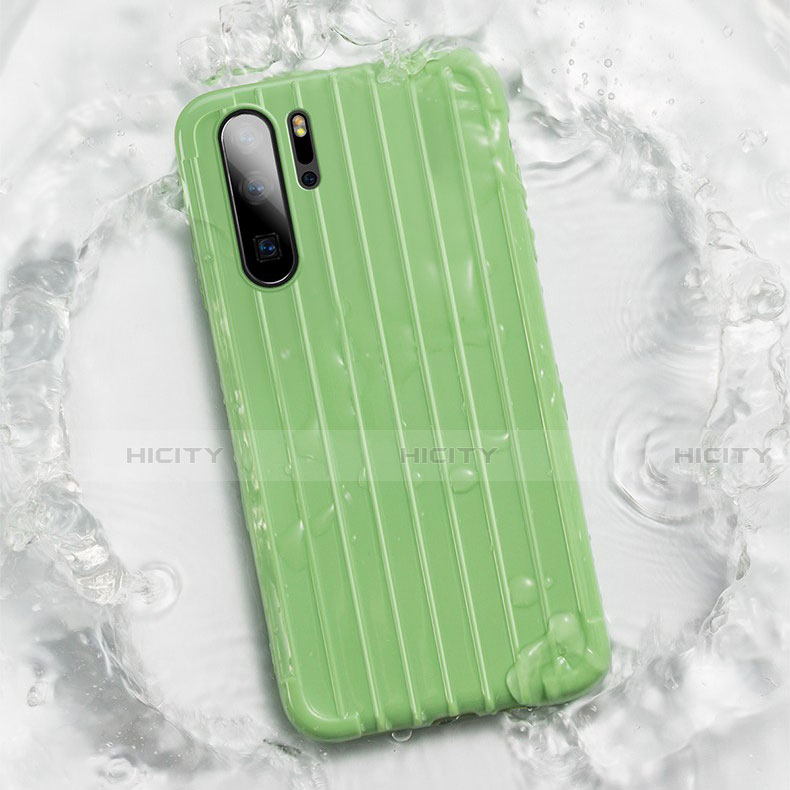 Coque Silicone Housse Etui Gel Line C02 pour Huawei P30 Pro New Edition Plus