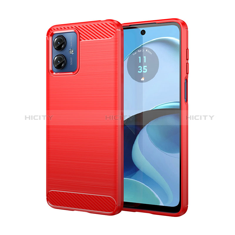 Coque Silicone Housse Etui Gel Line MF1 pour Motorola Moto G14 Plus