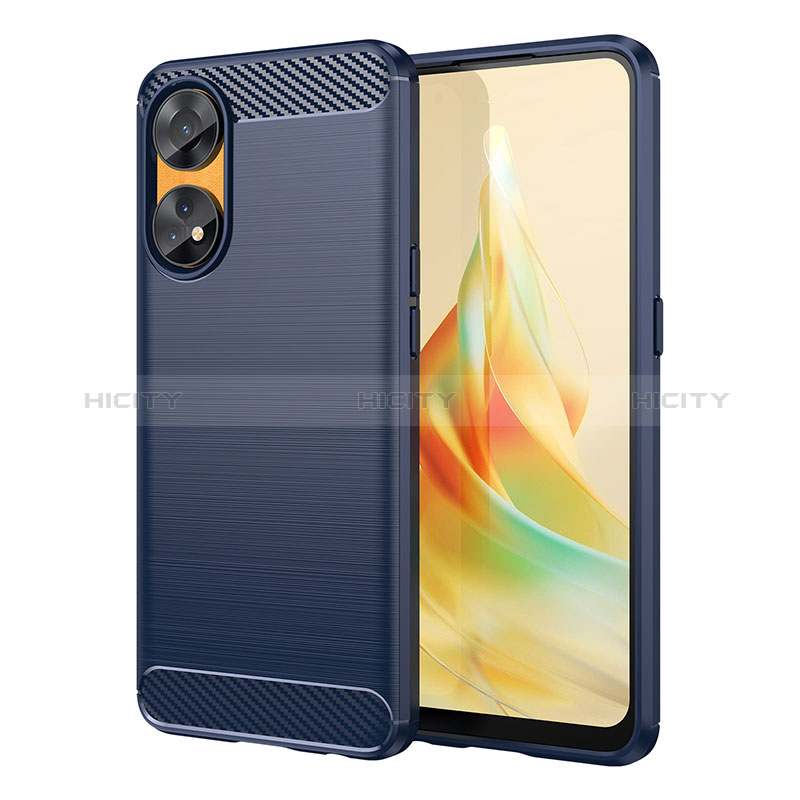 Coque Silicone Housse Etui Gel Line MF1 pour Oppo Reno8 T 4G Plus