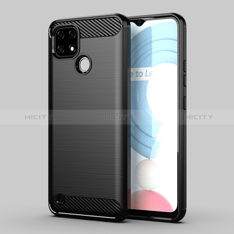 Coque Silicone Housse Etui Gel Line MF1 pour Realme C21 Plus