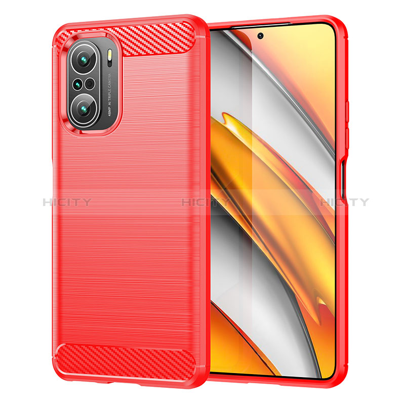 Coque Silicone Housse Etui Gel Line MF1 pour Xiaomi Redmi K40 5G Plus