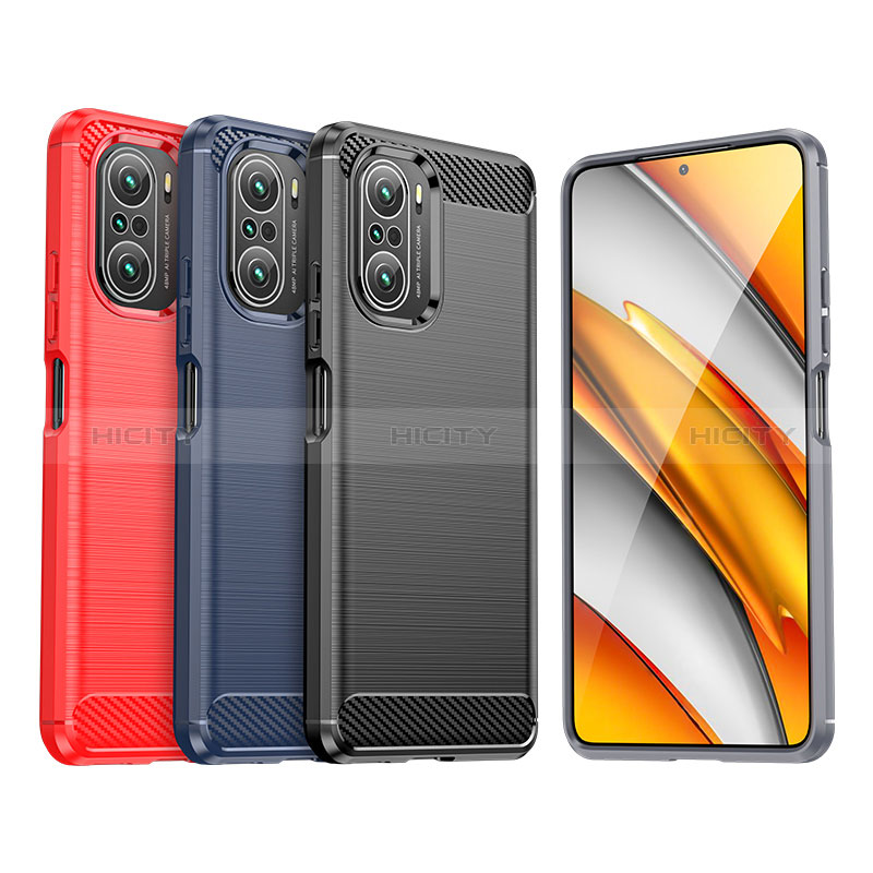 Coque Silicone Housse Etui Gel Line MF1 pour Xiaomi Redmi K40 Pro 5G Plus