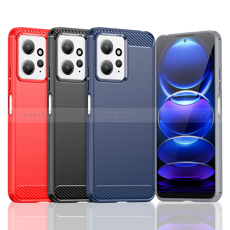 Coque Silicone Housse Etui Gel Line MF1 pour Xiaomi Redmi Note 12 4G Plus