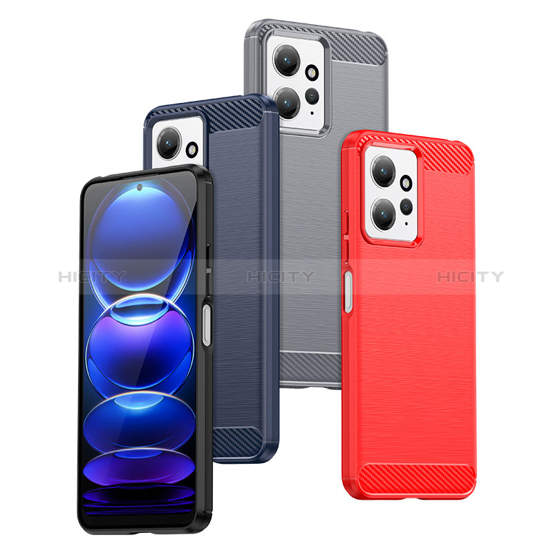 Coque Silicone Housse Etui Gel Line MF1 pour Xiaomi Redmi Note 12 4G Plus