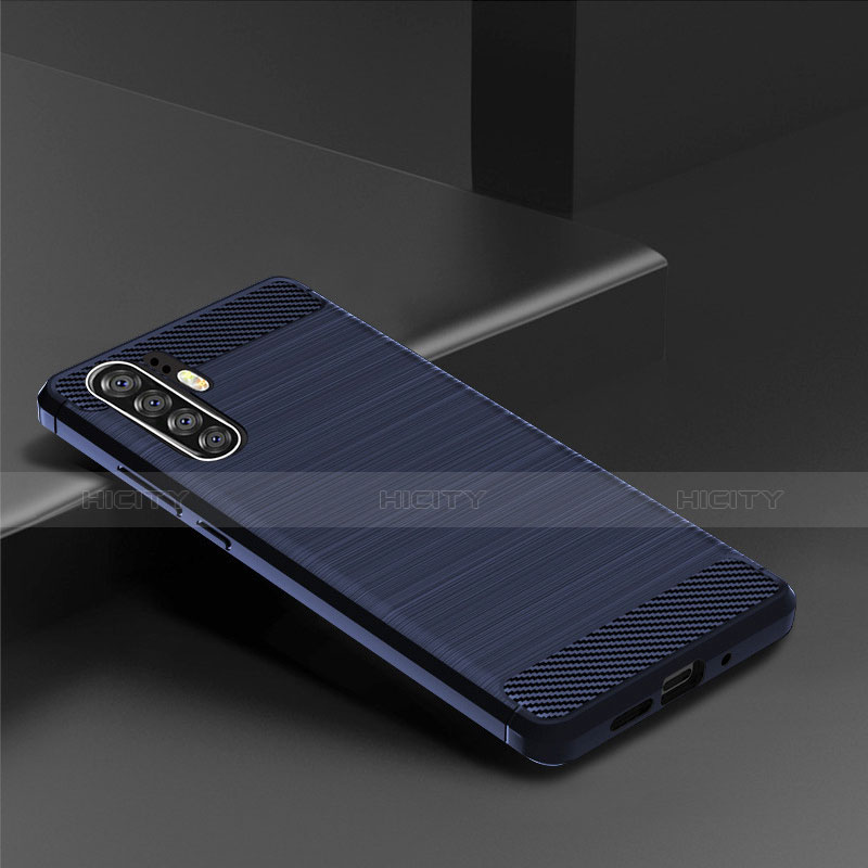 Coque Silicone Housse Etui Gel Line pour Huawei P30 Pro Plus