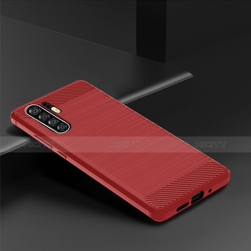 Coque Silicone Housse Etui Gel Line pour Huawei P30 Pro Plus