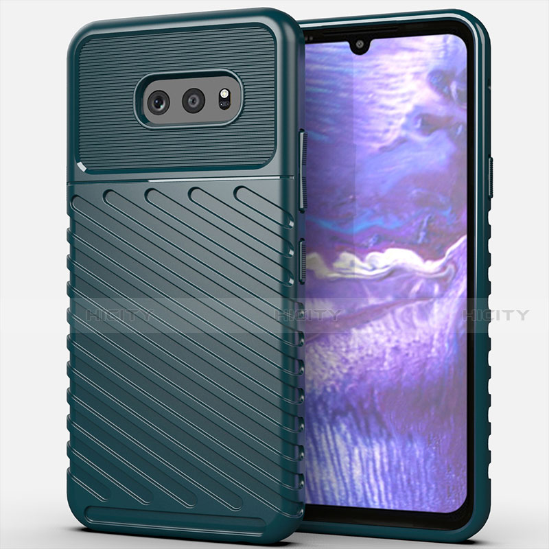 Coque Silicone Housse Etui Gel Line pour LG G8X ThinQ Plus