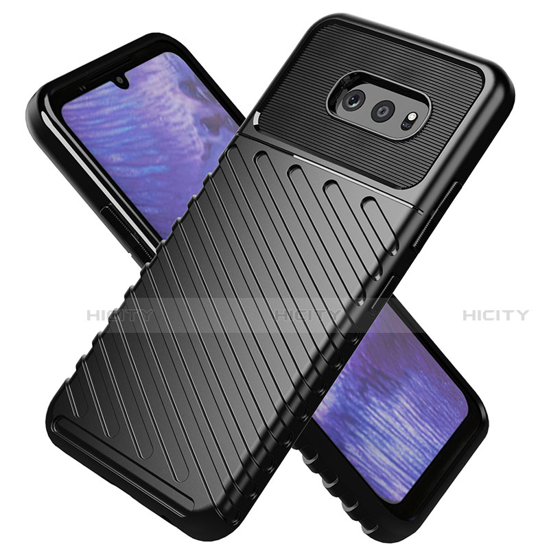 Coque Silicone Housse Etui Gel Line pour LG G8X ThinQ Plus