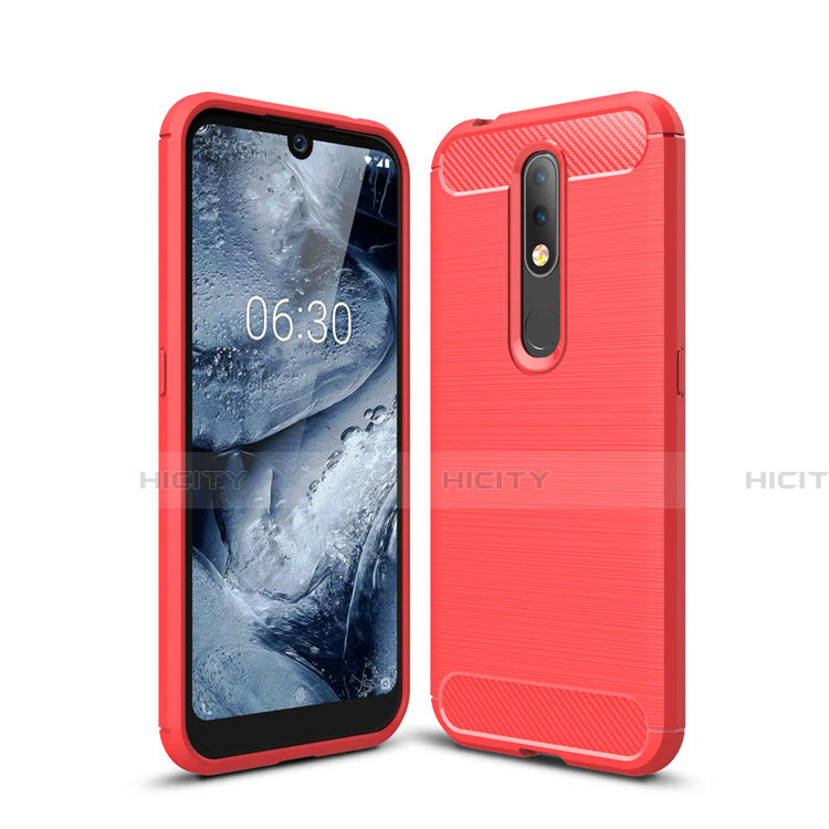 Coque Silicone Housse Etui Gel Line pour Nokia 4.2 Plus