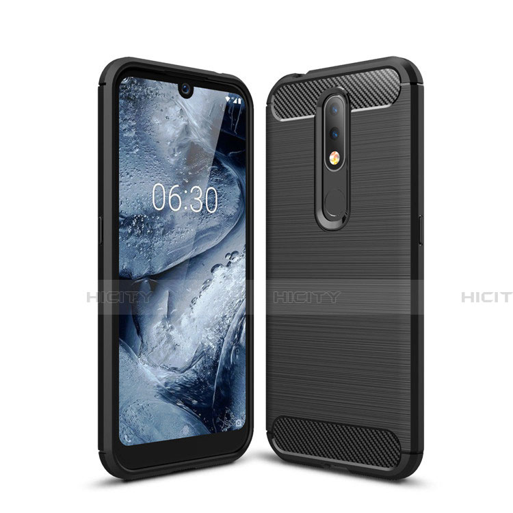 Coque Silicone Housse Etui Gel Line pour Nokia 4.2 Plus