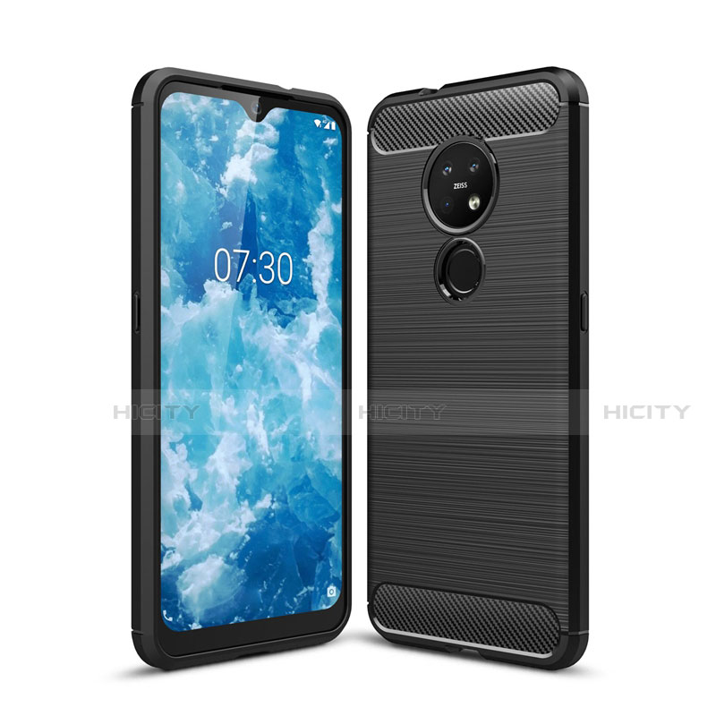 Coque Silicone Housse Etui Gel Line pour Nokia 6.2 Plus