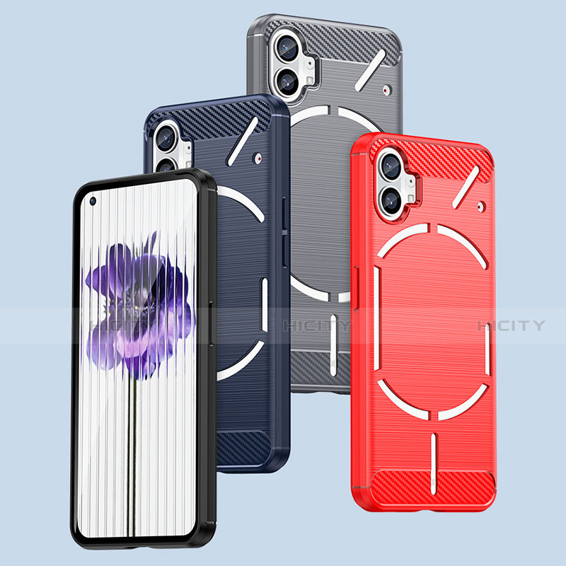 Coque Silicone Housse Etui Gel Line pour Nothing Phone 1 Plus