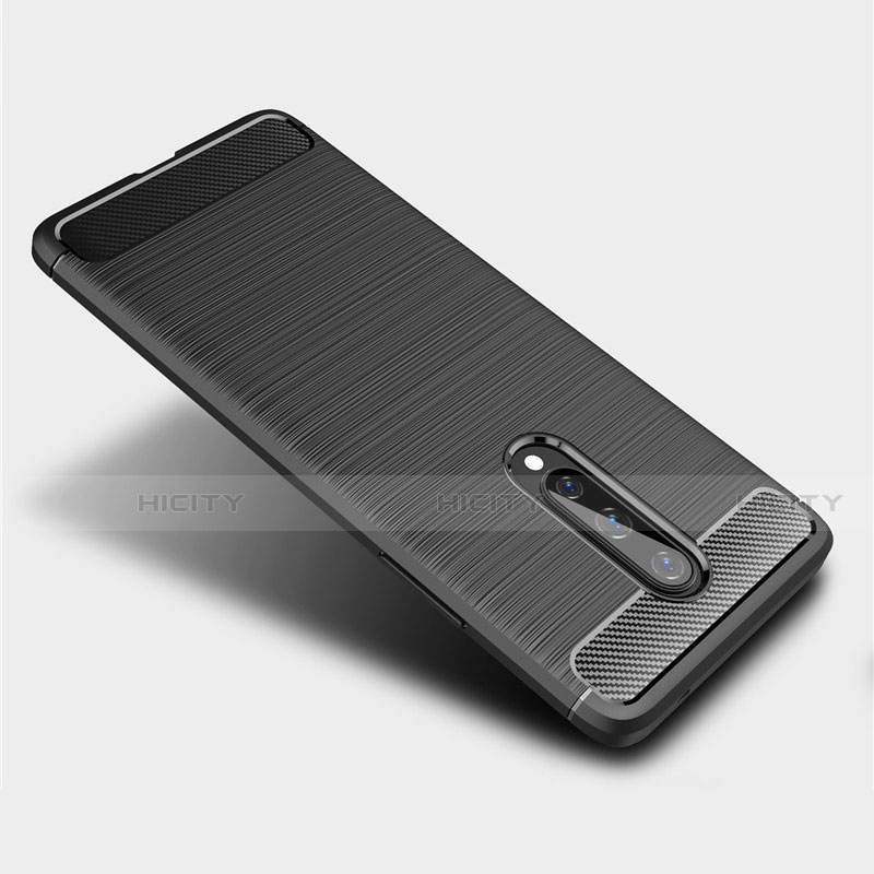 Coque Silicone Housse Etui Gel Line pour OnePlus 8 Plus