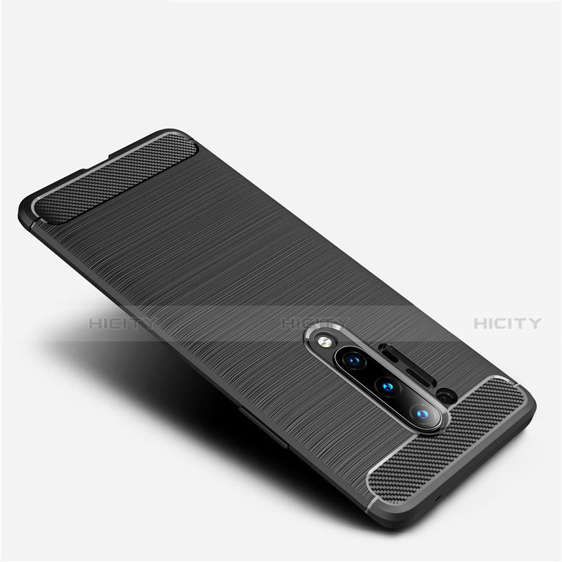 Coque Silicone Housse Etui Gel Line pour OnePlus 8 Pro Plus