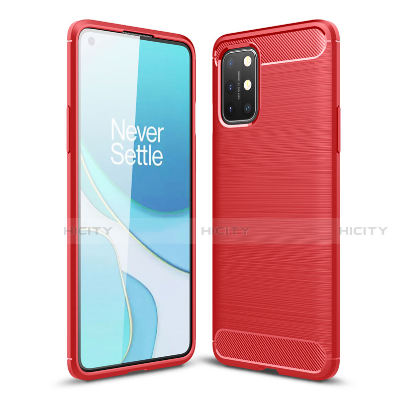 Coque Silicone Housse Etui Gel Line pour OnePlus 8T 5G Plus