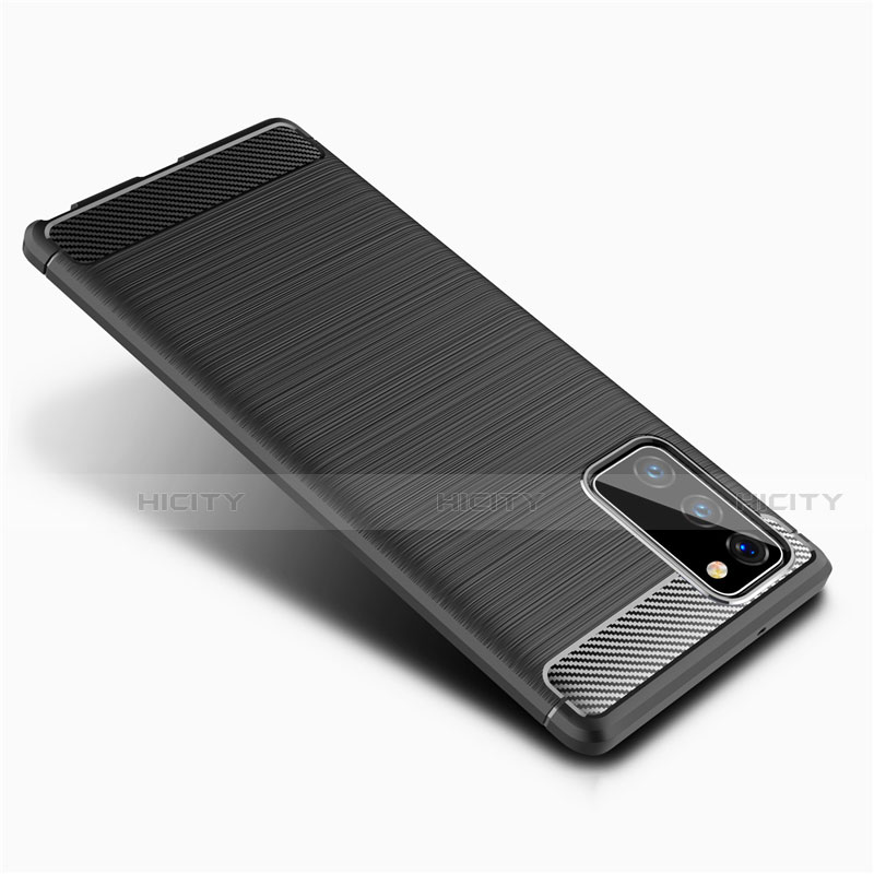 Coque Silicone Housse Etui Gel Line pour Samsung Galaxy Note 20 Plus 5G Plus