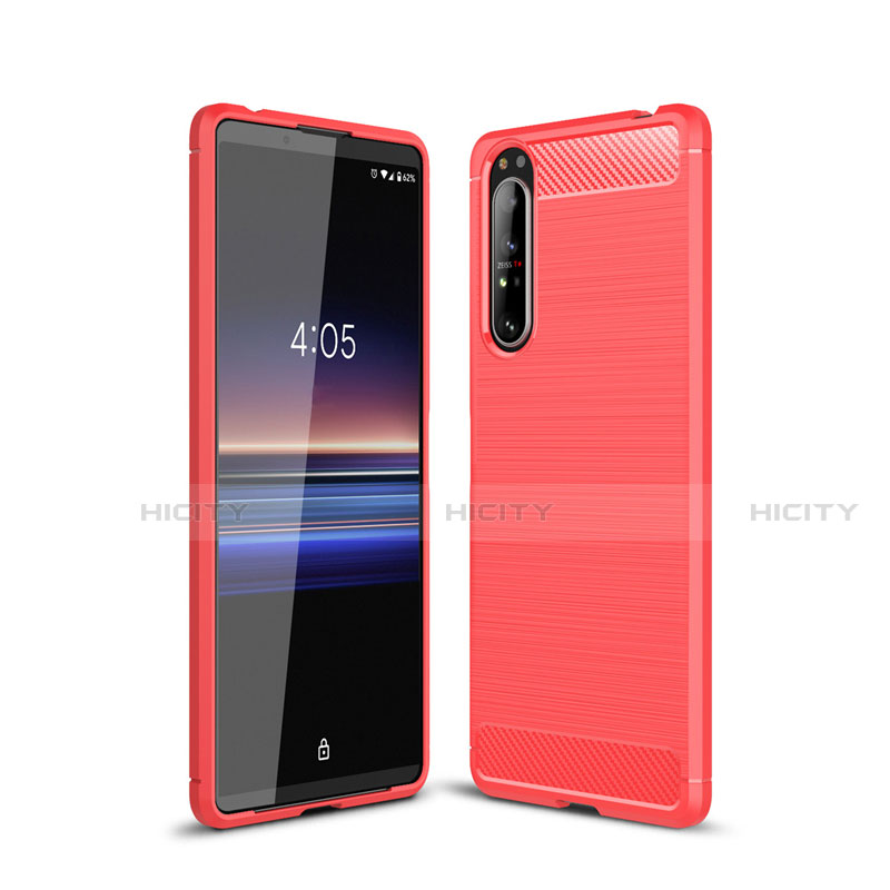 Coque Silicone Housse Etui Gel Line pour Sony Xperia 1 II Plus