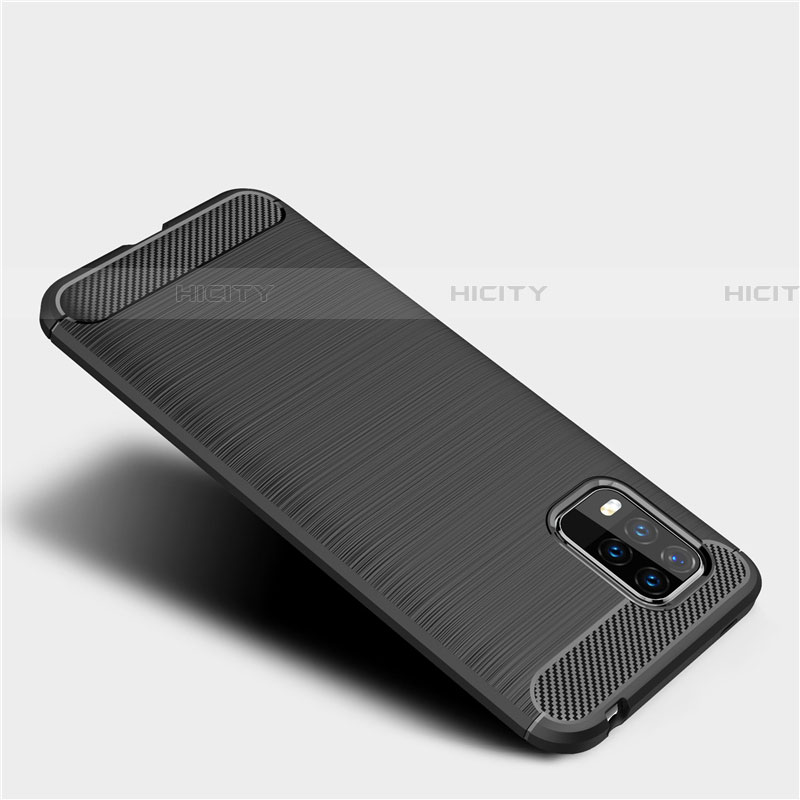 Coque Silicone Housse Etui Gel Line pour Xiaomi Mi 10 Lite Plus