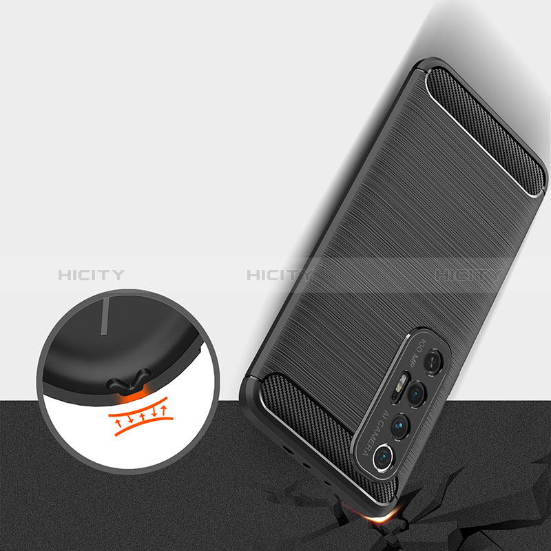 Coque Silicone Housse Etui Gel Line pour Xiaomi Mi 10S 5G Plus