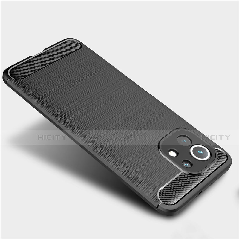 Coque Silicone Housse Etui Gel Line pour Xiaomi Mi 11 Lite 5G NE Plus