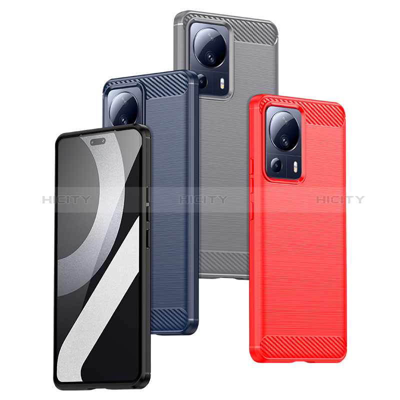 Coque Silicone Housse Etui Gel Line pour Xiaomi Mi 12 Lite NE 5G Plus