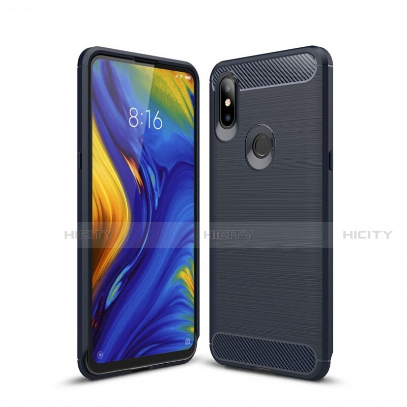 Coque Silicone Housse Etui Gel Line pour Xiaomi Mi Mix 3 Plus