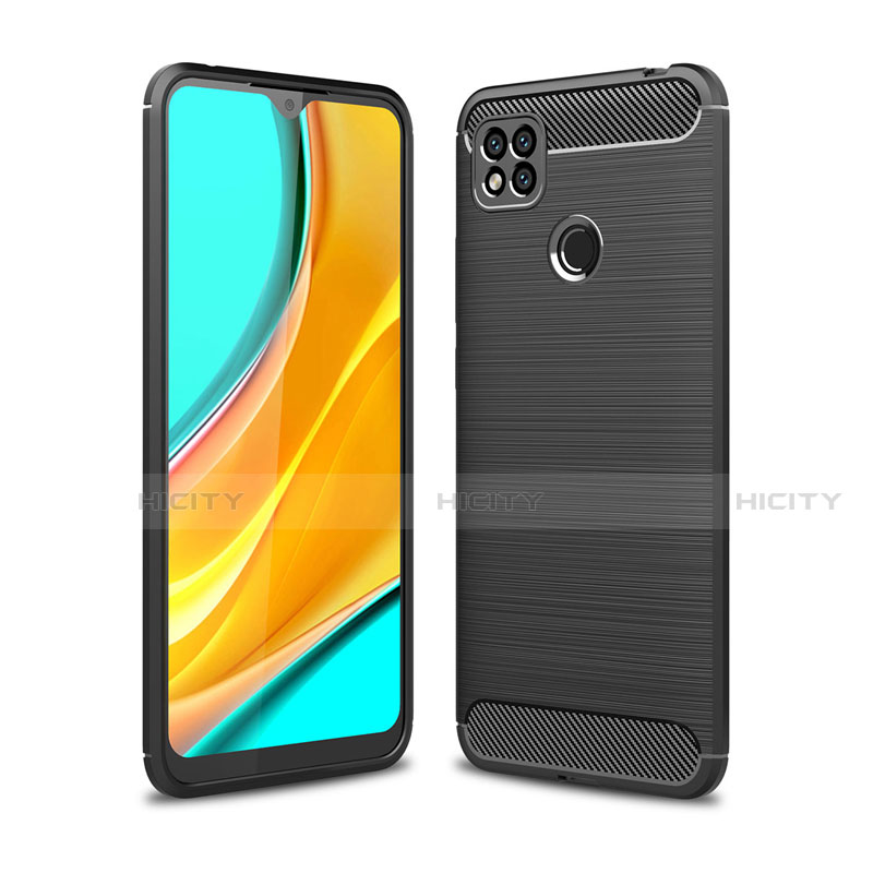 Coque Silicone Housse Etui Gel Line pour Xiaomi Redmi 9 India Plus