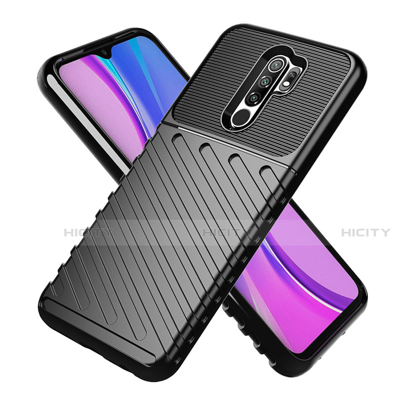 Coque Silicone Housse Etui Gel Line pour Xiaomi Redmi 9 Plus