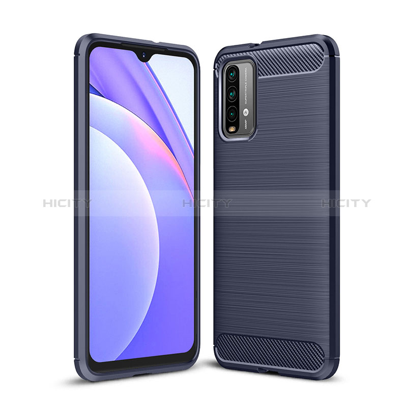 Coque Silicone Housse Etui Gel Line pour Xiaomi Redmi 9 Power Plus