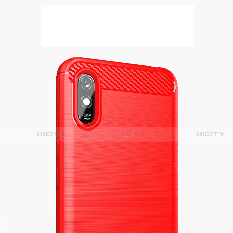 Coque Silicone Housse Etui Gel Line pour Xiaomi Redmi 9A Plus