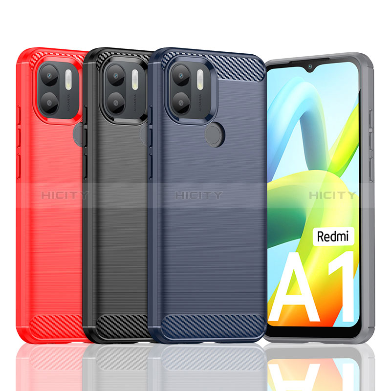 Coque Silicone Housse Etui Gel Line pour Xiaomi Redmi A1 Plus