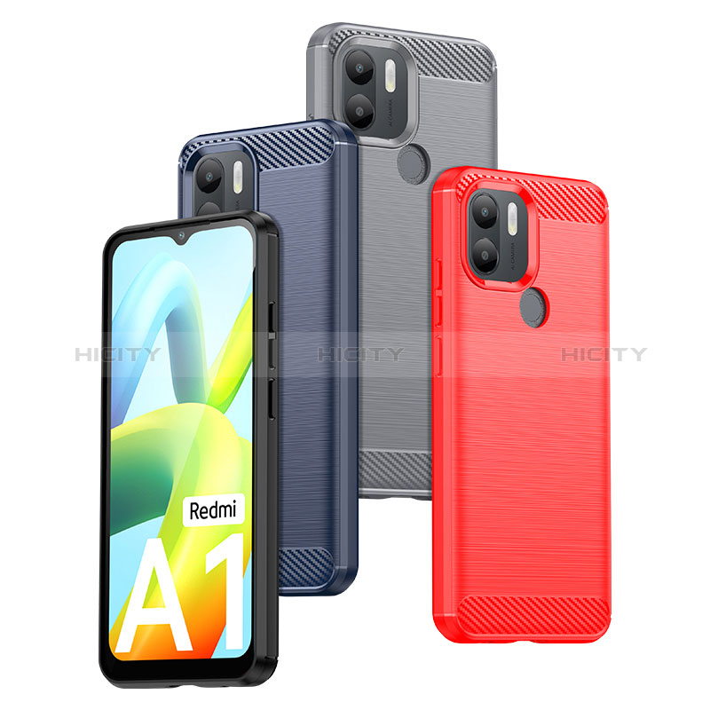 Coque Silicone Housse Etui Gel Line pour Xiaomi Redmi A1 Plus