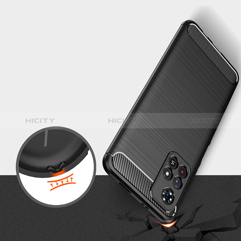 Coque Silicone Housse Etui Gel Line pour Xiaomi Redmi Note 11S 5G Plus