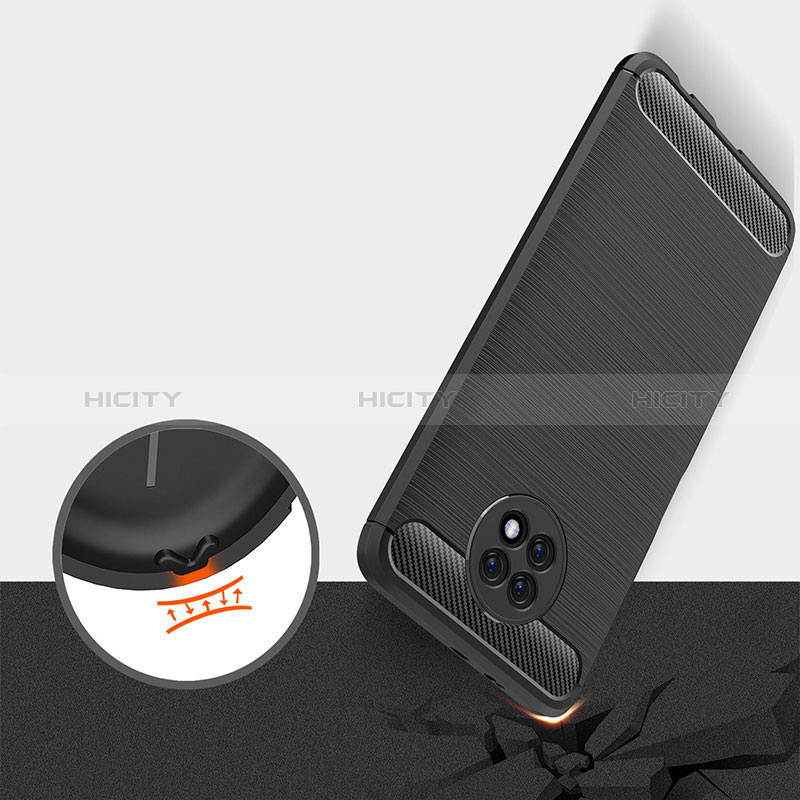 Coque Silicone Housse Etui Gel Line pour Xiaomi Redmi Note 9 5G Plus